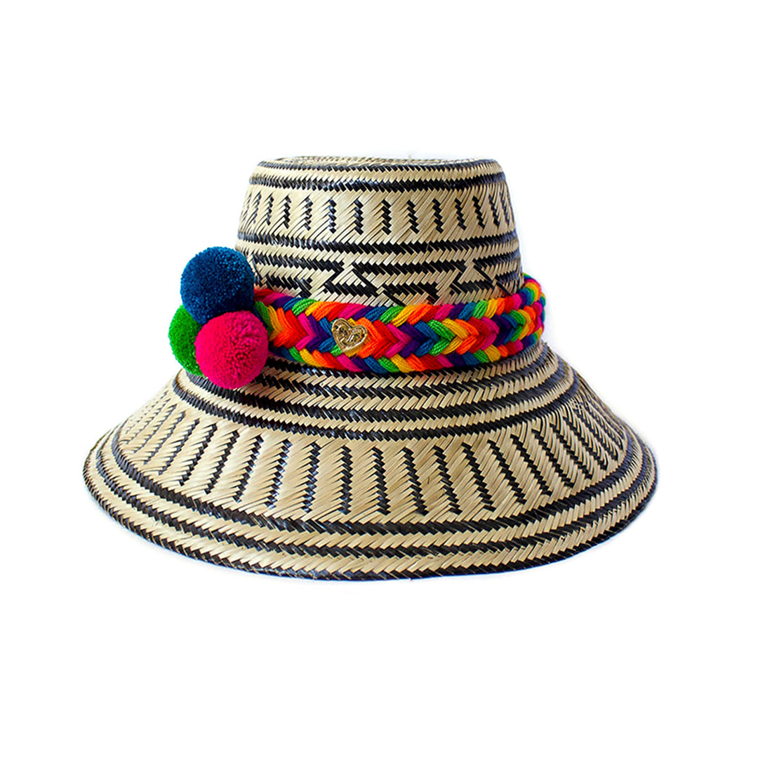 Aztec Straw Hat Worldwide Shipping – Wayuulove